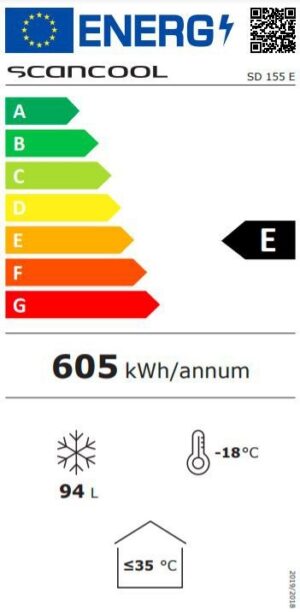 Kodumasinad | Klaaskaanega sügavkülmkirst Scandomestic SD155 | Tehnomaan