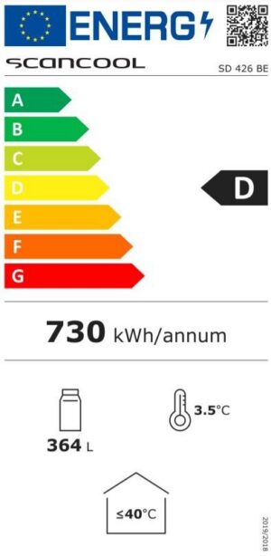 Kodumasinad | Vitriinkülmik Scandomestic SD426BE | Tehnomaan
