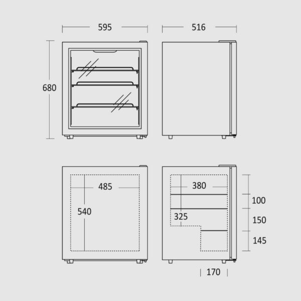 sd76-1.jpg Kodumasinad | Sügavkülmik Scandomestic SD76 | Tehnomaan