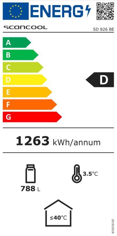 Kodumasinad | Vitriinkülmik Scandomestic SD826BE | Tehnomaan
