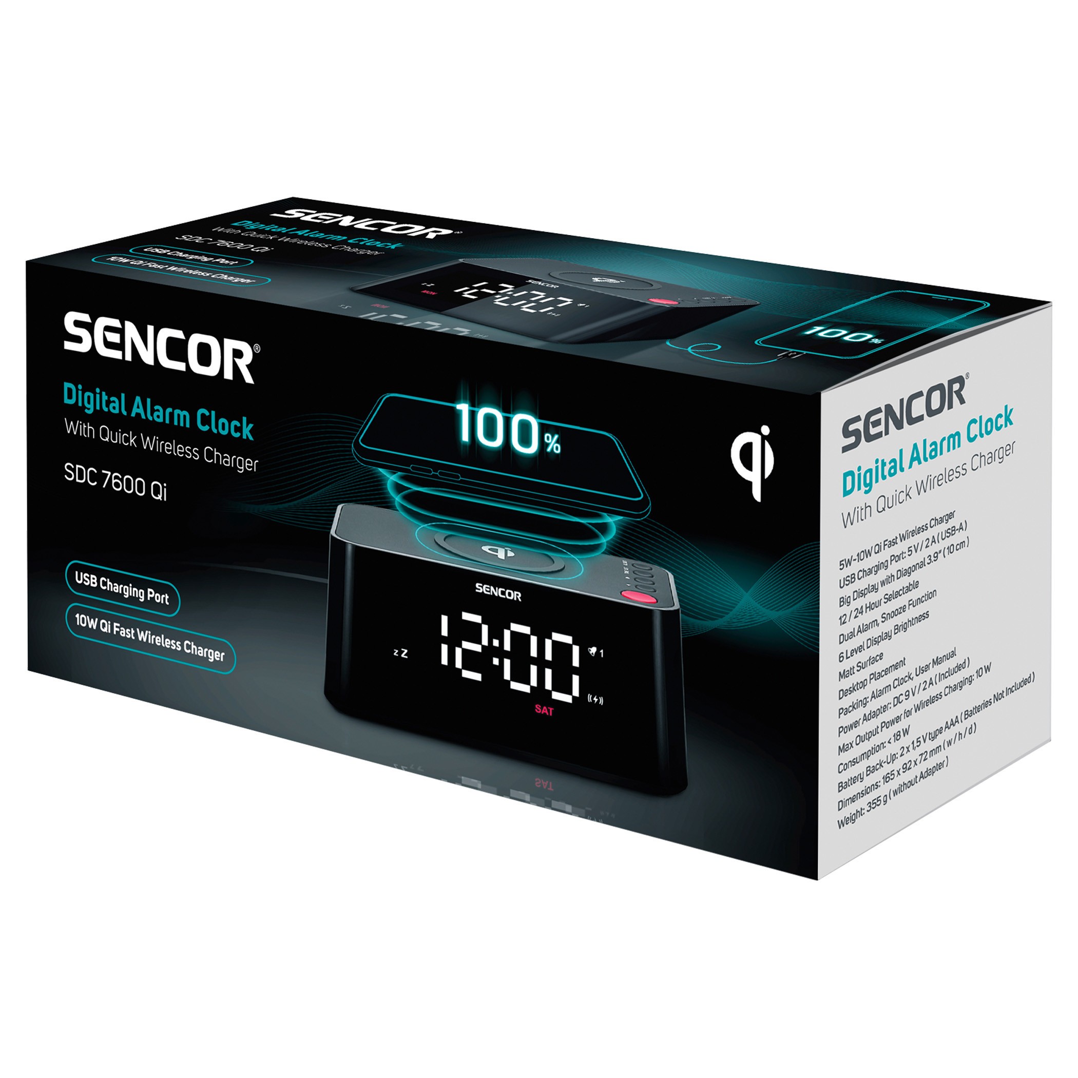 Kodumasinad | Digitaalne äratuskell Sencor SDC7600QI | Tehnomaan