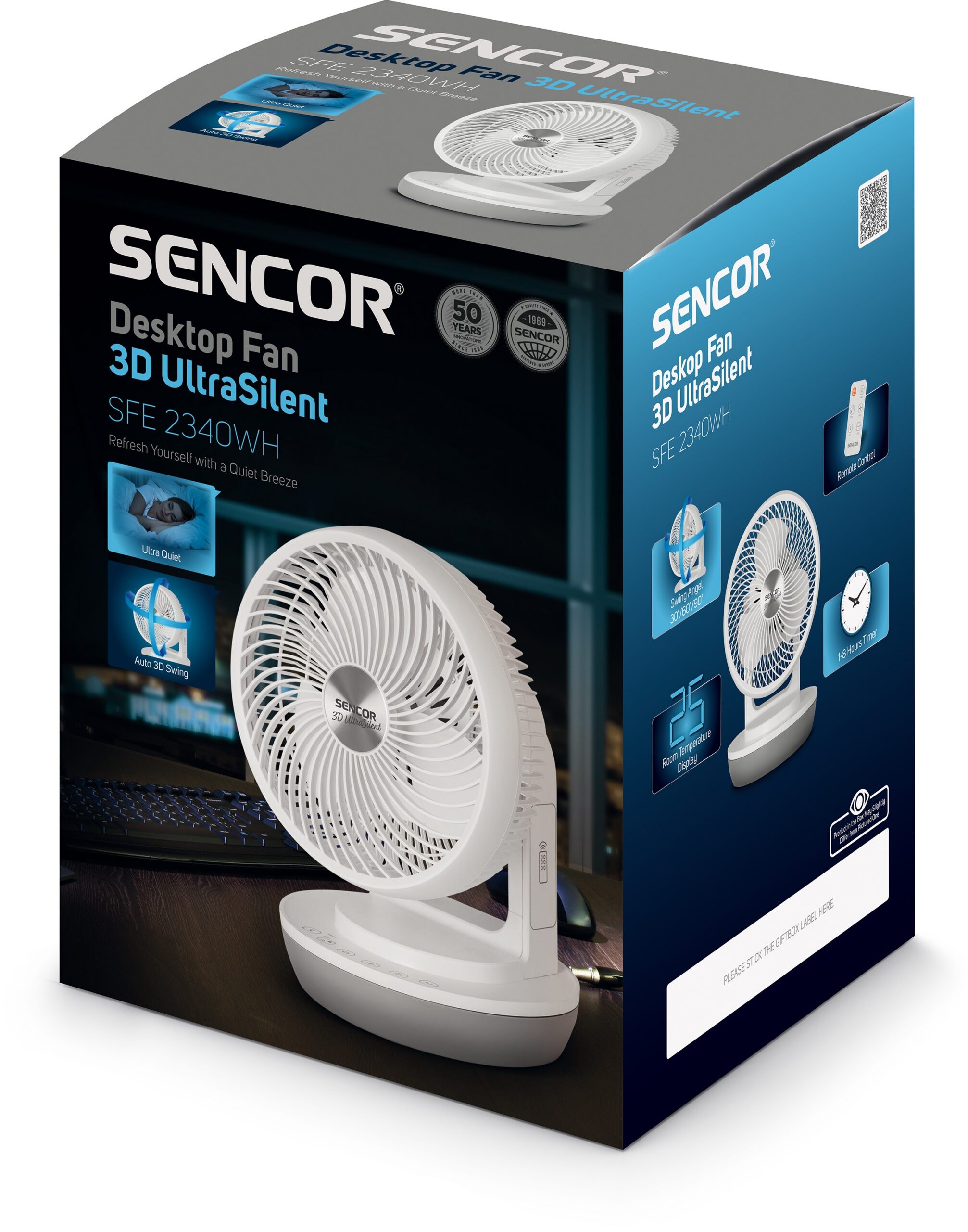 Kodumasinad | Lauaventilaator Sencor SFE2340WH | Tehnomaan