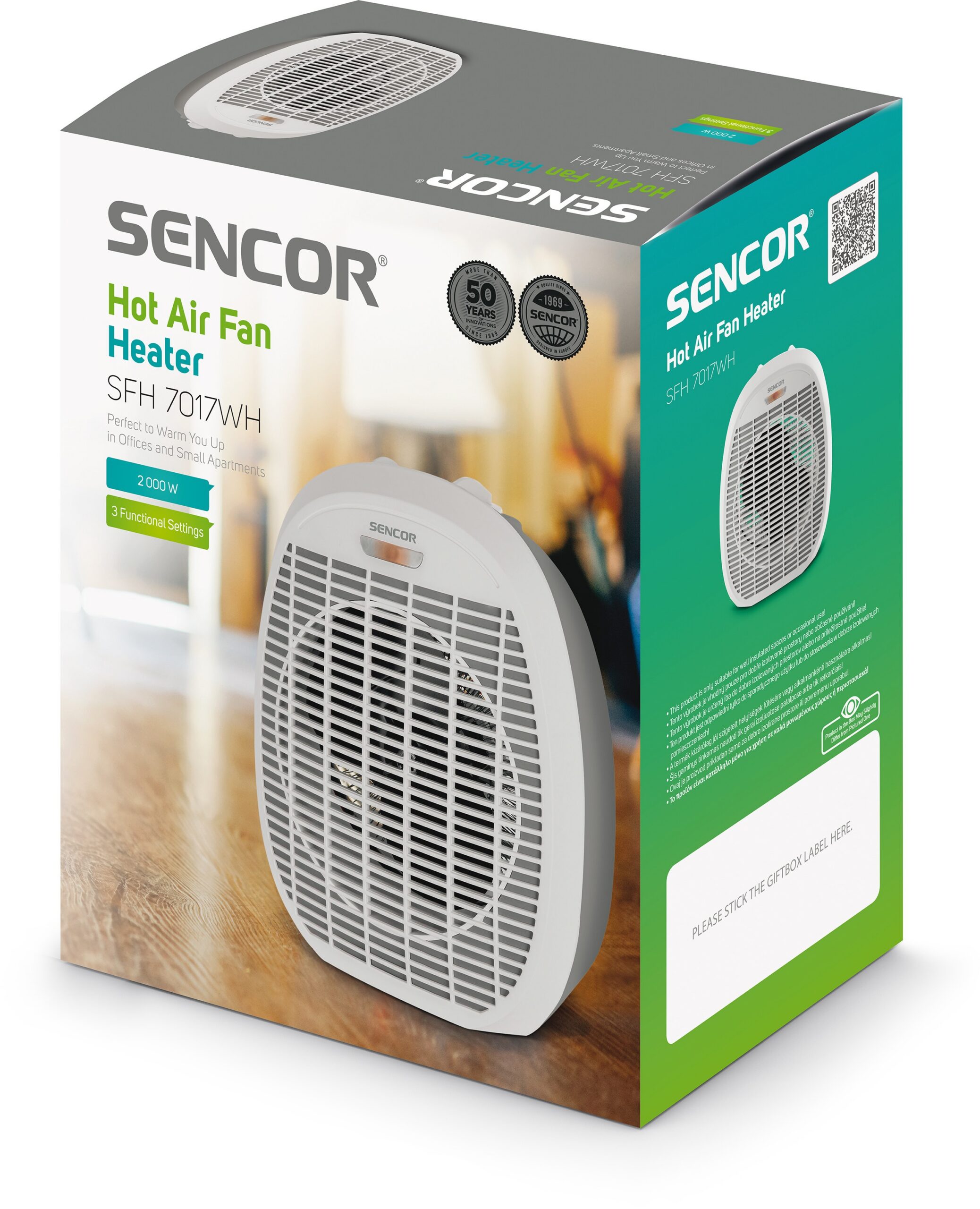 Kodumasinad | Soojapuhur Sencor SFH7017WH | Tehnomaan