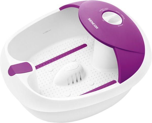 Kodumasinad | Jalamassaaživann Sencor SFM3721VT, valge/lilla | Tehnomaan