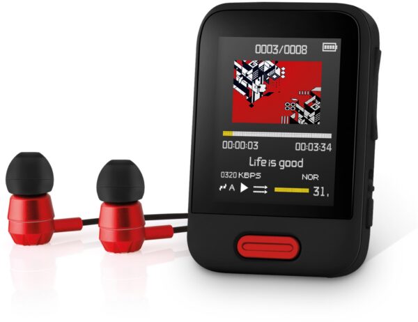 Kodumasinad | Mp3/MP4 mängija Sencor  SFP7716BK, must | Tehnomaan