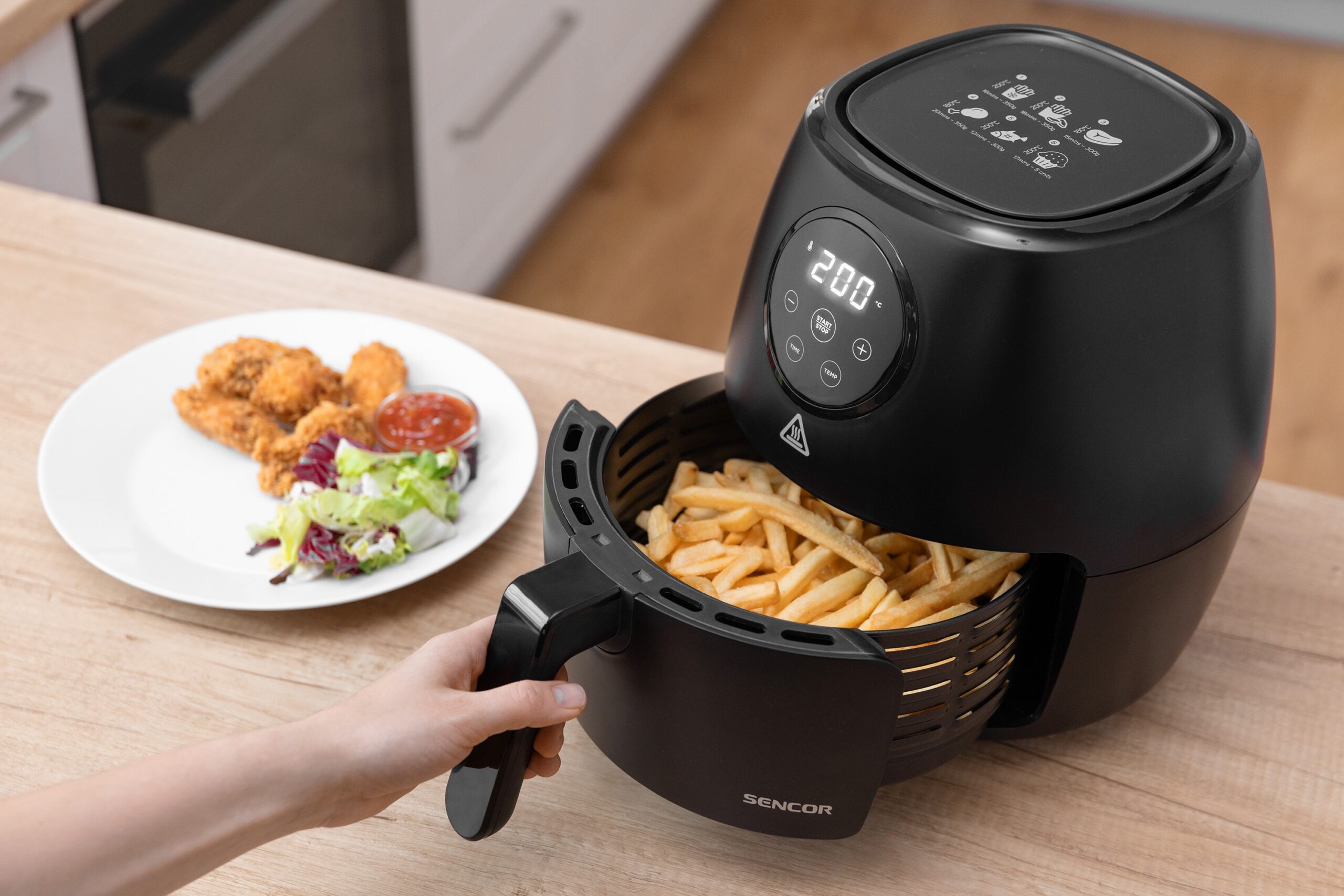 Kodumasinad | Kuumaõhufritüür Sencor SFR5030BK, must | Tehnomaan