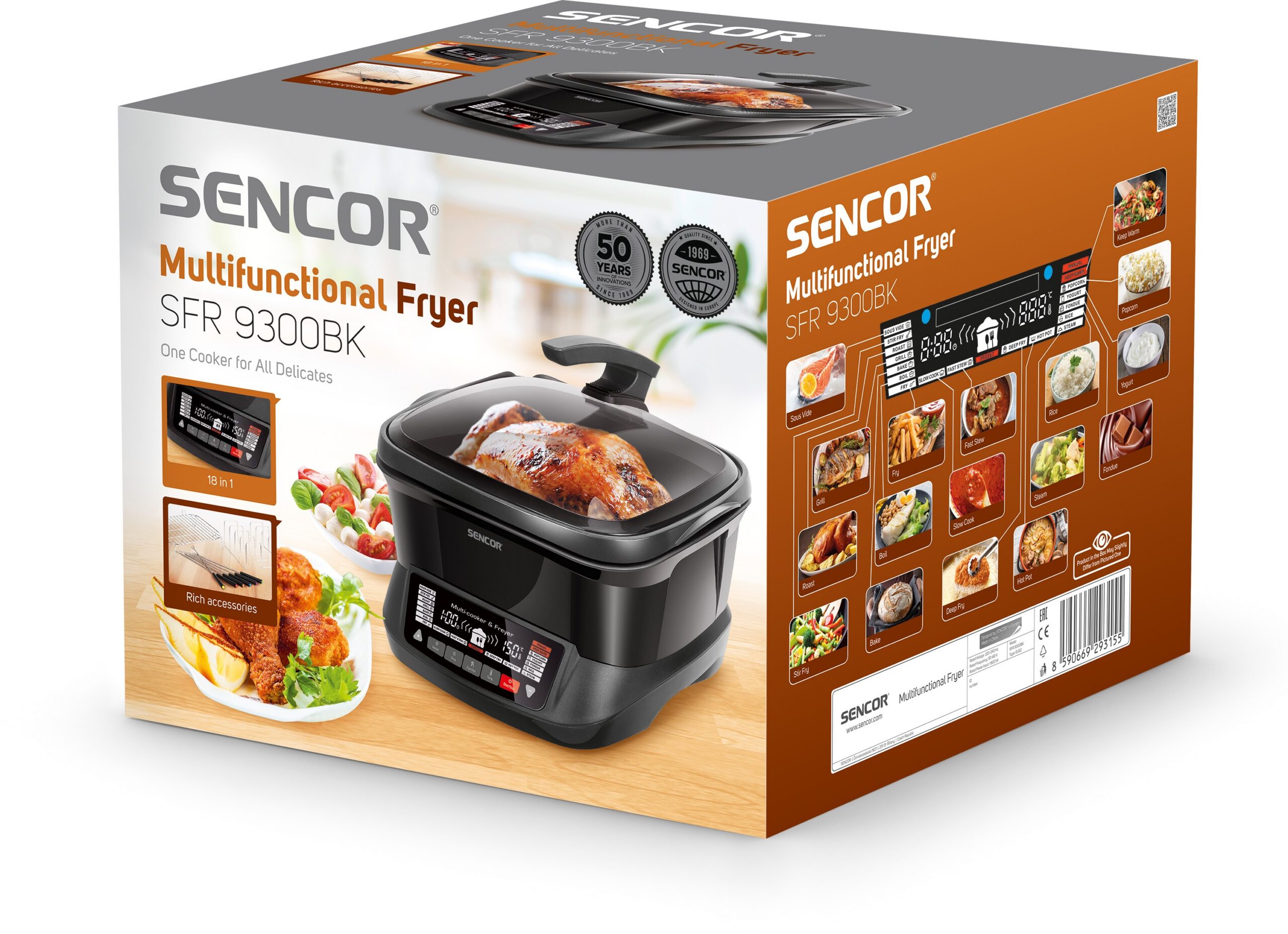 Kodumasinad | Multiküpsetaja Sencor SFR9300BK | Tehnomaan