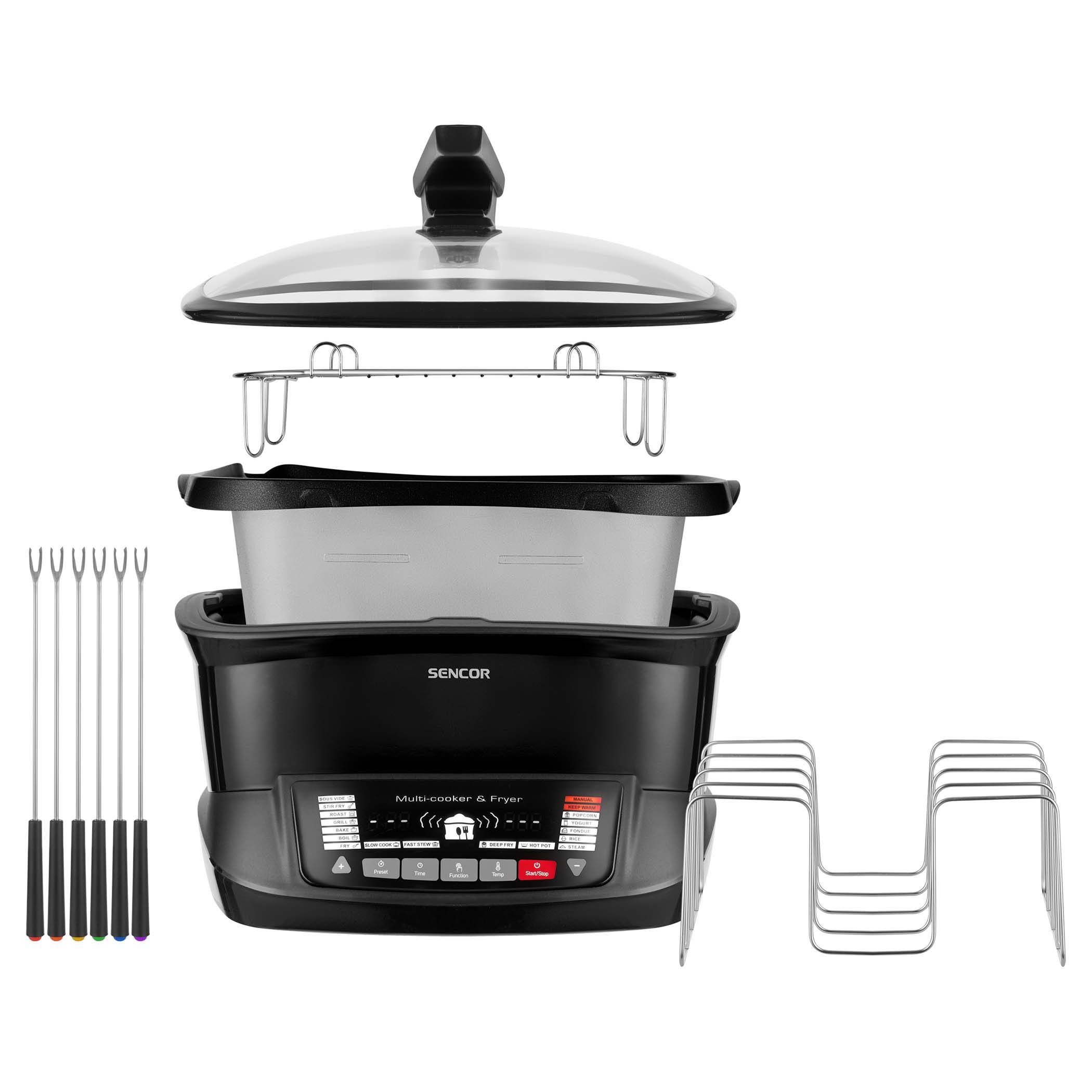 Kodumasinad | Multiküpsetaja Sencor SFR9300BK | Tehnomaan