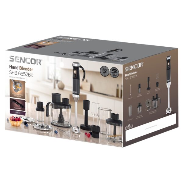 Kodumasinad | Saumikser tarvikutega Sencor SHB6552BK, must | Tehnomaan