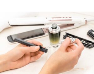 Kodumasinad | Juuksesirgendaja argaanõlihooldusega Sencor SHI5600GD, kuldne# | Tehnomaan