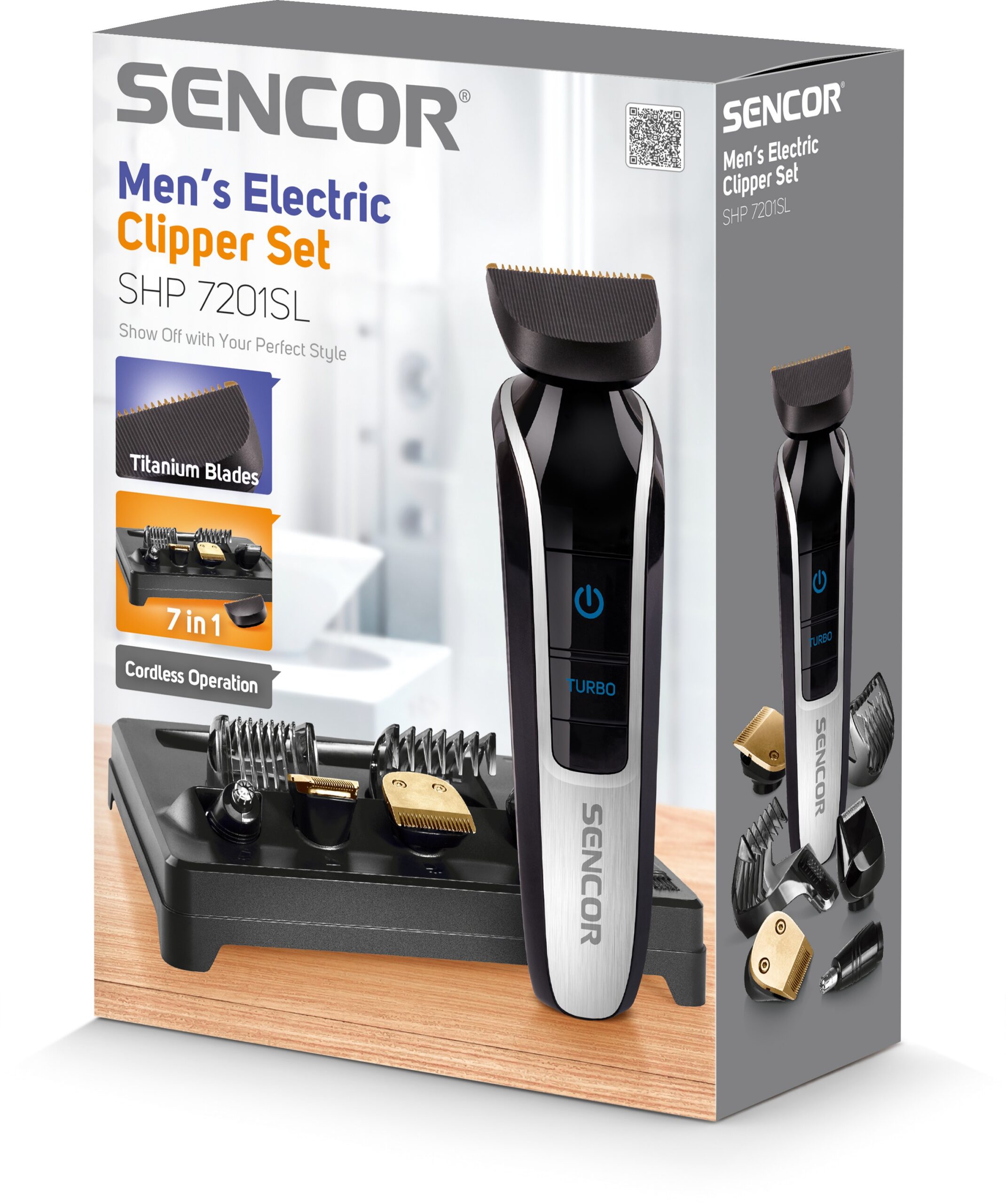 Kodumasinad | Juukse- ja habemetrimmer Sencor SHP7201SL | Tehnomaan