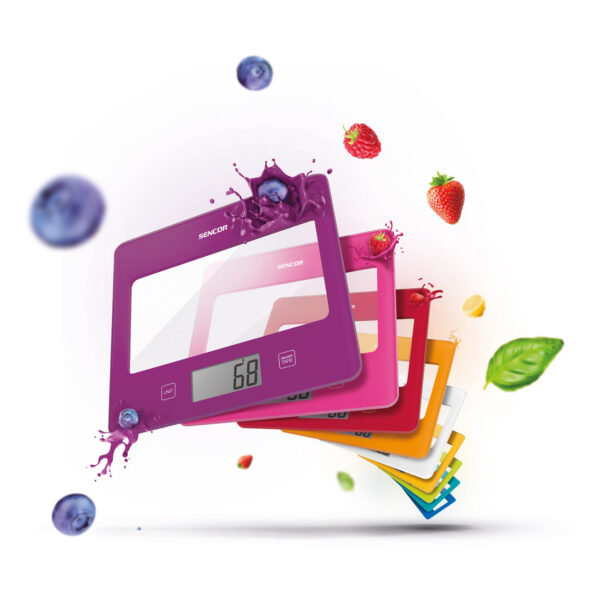 Kodumasinad | Värviline köögikaal klaaspinnaga Sencor SKS5027TQ, türkiis sinine | Tehnomaan