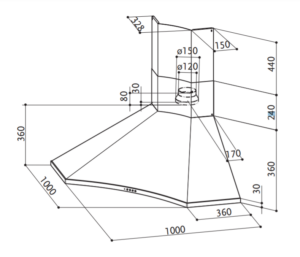 Kodumasinad | Õhupuhastaja Faber Solaris EG6 X A100 | Tehnomaan