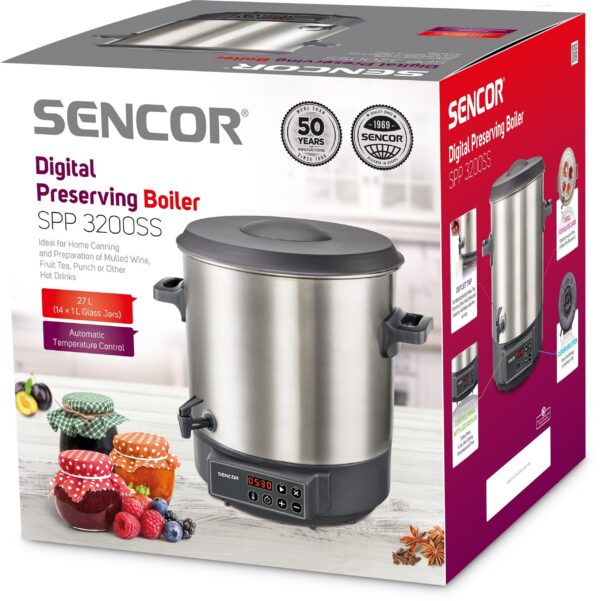 Kodumasinad | Pastöriseerija-joogimahuti Sencor SPP3200SS | Tehnomaan