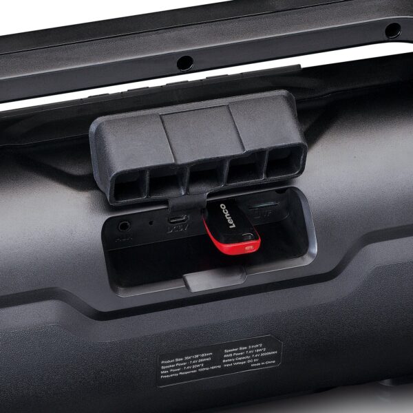 Kodumasinad | Bluetooth kõlar Lenco SPR070BK | Tehnomaan