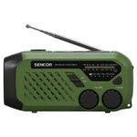 Kodumasinad | Päikesepatarei ja dünamoga raadio Sencor SRD1000SCLGR | Tehnomaan