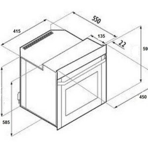 Integreeritav ahi Starkke STD45IX - Image 2