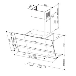 Õhupuhastaja Faber Steelmax EV8 WH/X A80 - Image 4