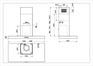 Kodumasinad | Õhupuhastaja välise mootori juhtimisega Faber Stilo X A60 NG RB | Tehnomaan
