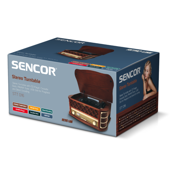 Kodumasinad | Vinüülplaadimängija Sencor STT016 | Tehnomaan