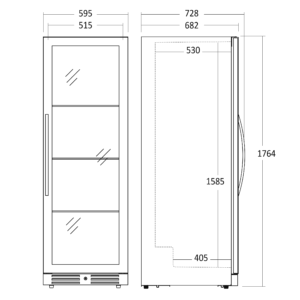 Kodumasinad | Veinikülmik Scandomestic SV138B | Tehnomaan