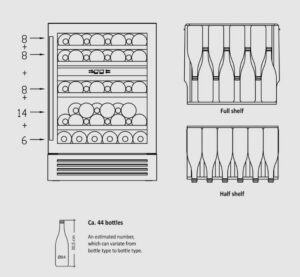 Kodumasinad | Veinikülmik Scandomestic SV85B | Tehnomaan