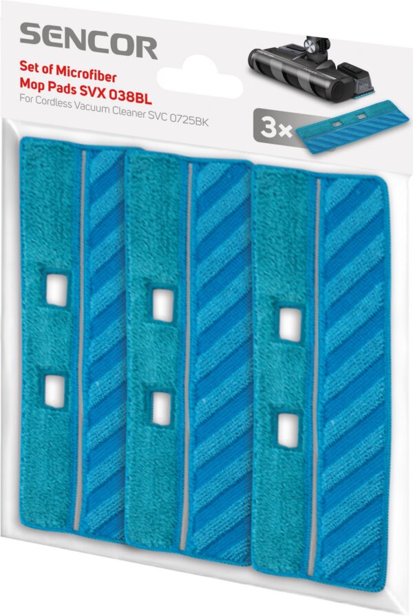 svx038bl.jpg Kodumasinad | Varumoppide komplekt varstolmuimejale Sencor SVC0725BK | Tehnomaan