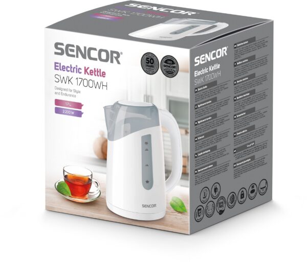 Kodumasinad | Veekeetja Sencor SWK1700WH, valge | Tehnomaan