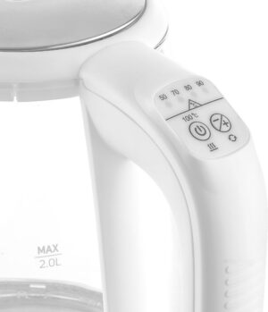 Kodumasinad | Klaaskorpusega veekeetja Sencor SWK2190WH, valge | Tehnomaan