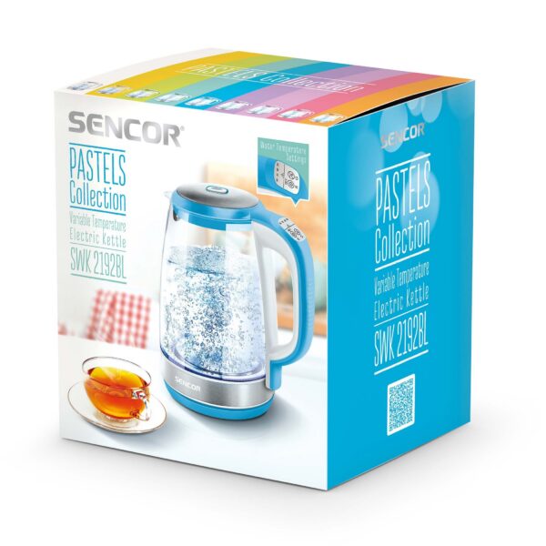 Kodumasinad | Klaaskorpusega veekeetja Sencor SWK2192BL, sinine | Tehnomaan