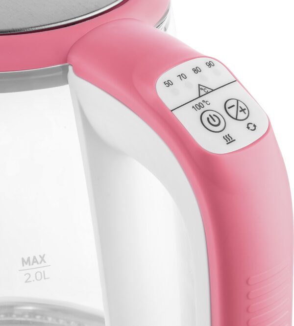 Kodumasinad | Klaaskorpusega veekeetja Sencor SWK2194RD, punane | Tehnomaan