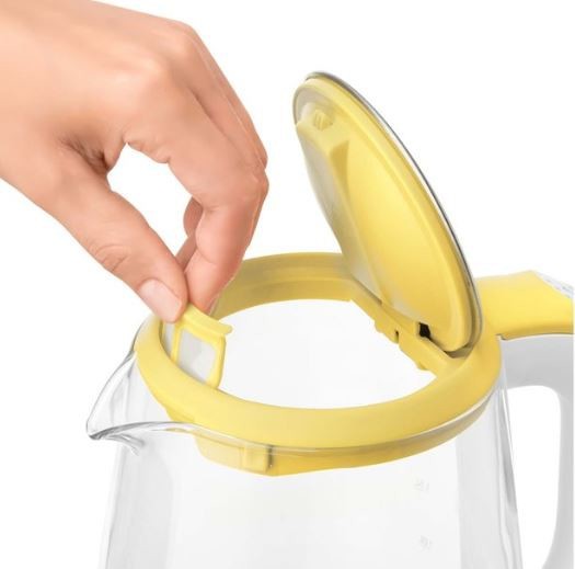 Kodumasinad | Klaaskorpusega veekeetja Sencor SWK2196YL, kollane | Tehnomaan