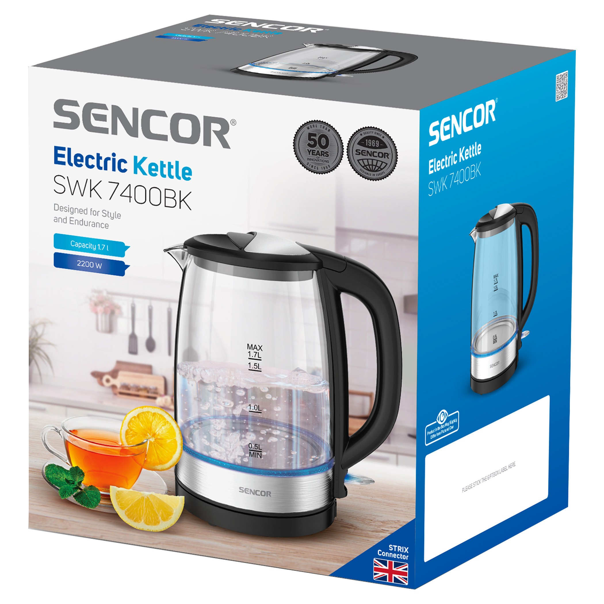 Kodumasinad | Veekeetja Sencor SWK7400BK | Tehnomaan