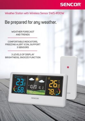 Kodumasinad | Ilmajaam Sencor SWS4100W, valge | Tehnomaan