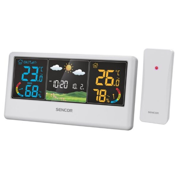 sws4100w.jpg Kodumasinad | Ilmajaam Sencor SWS4100W, valge | Tehnomaan
