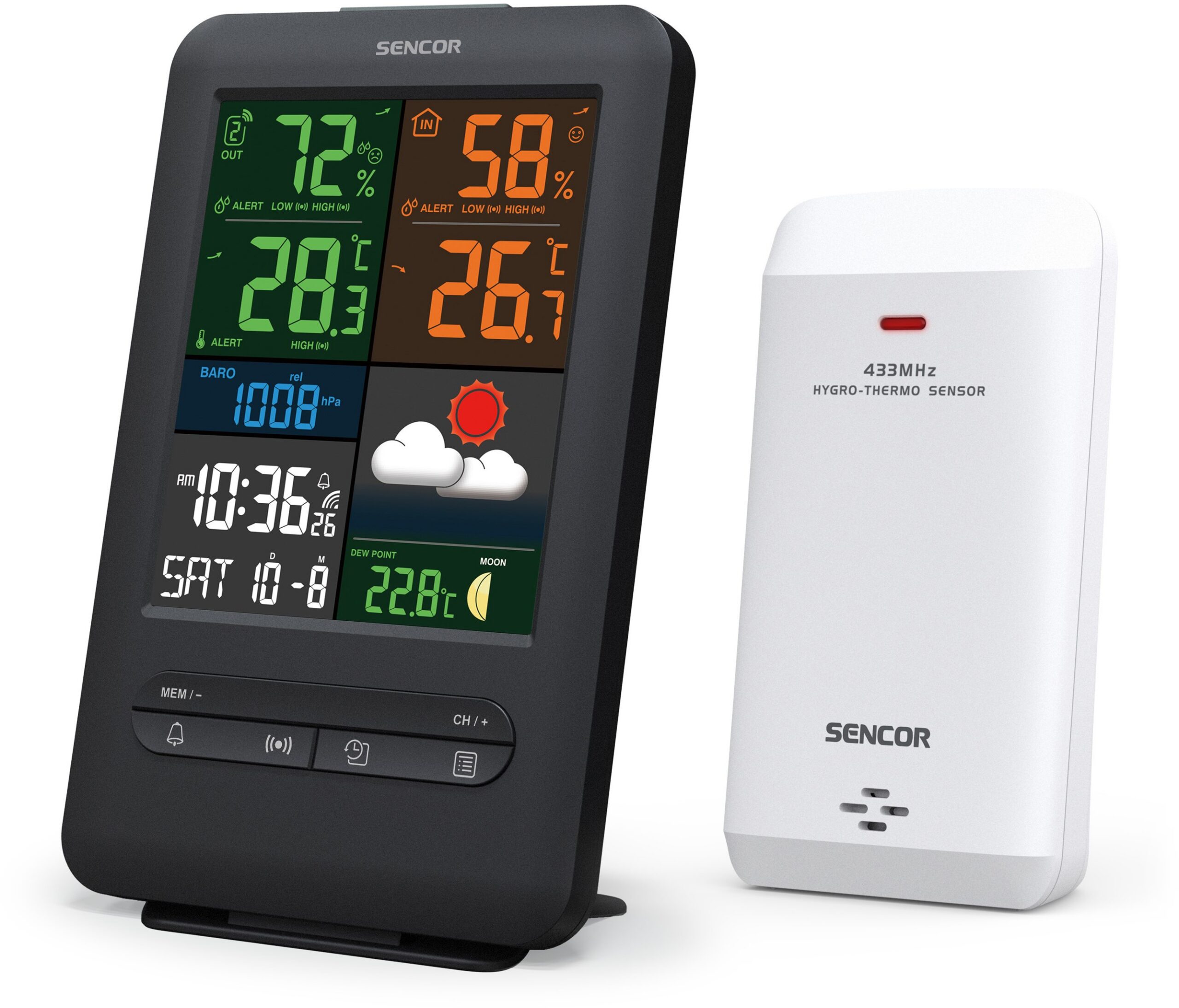 sws7300.jpg Kodumasinad | Ilmajaam Sencor SWS7300 | Tehnomaan