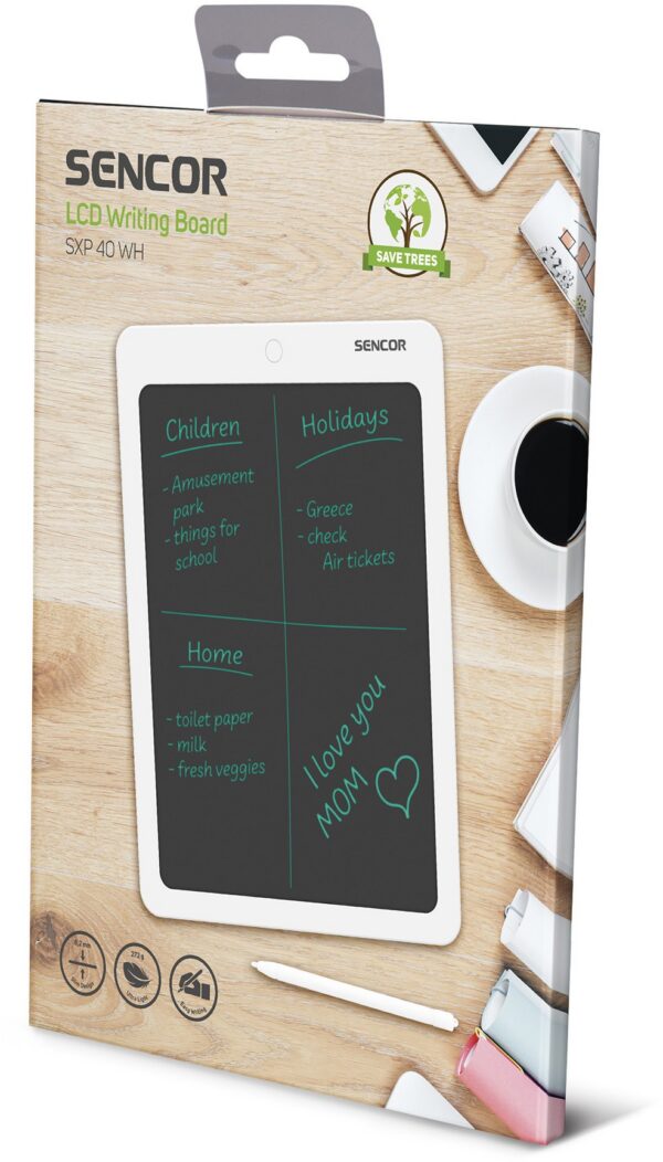 Kodumasinad | Digitaalne joonistustahvel 14" Sencor SXP040WH | Tehnomaan