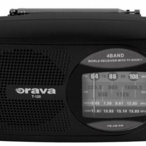Kodumasinad | Raadio Orava T120B must | Tehnomaan