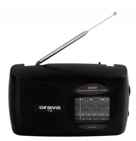 Kodumasinad | Raadio Orava T120B must | Tehnomaan