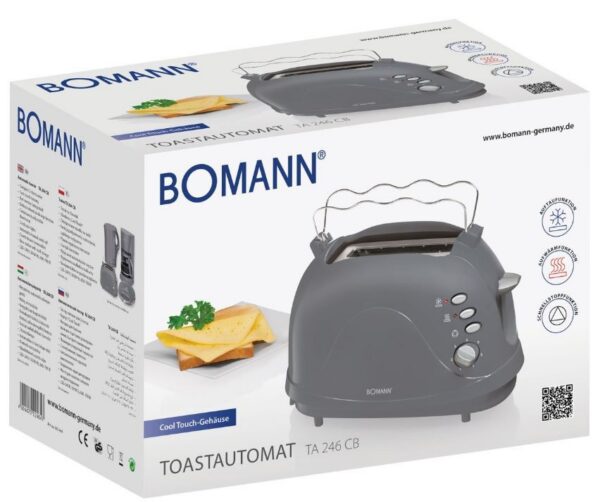 Kodumasinad | Röster Bomann TA246CBG, hall | Tehnomaan