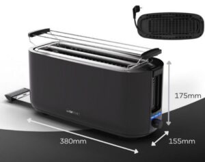 Kodumasinad | Röster 4 viilule Clatronic TA3802B | Tehnomaan