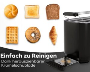 Kodumasinad | Röster 4 viilule Clatronic TA3802B | Tehnomaan