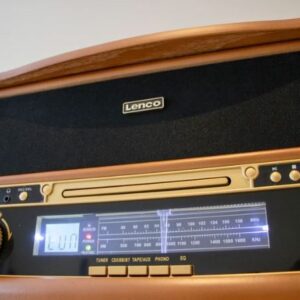 Kodumasinad | Retro-muusikakeskus vinüülplaadi- ja kassetimängijaga Lenco TCD2551WD | Tehnomaan