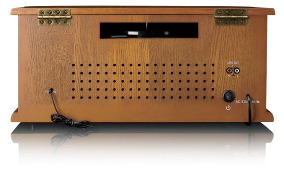 Kodumasinad | Retro-muusikakeskus vinüülplaadi- ja kassetimängijaga Lenco TCD2551WD | Tehnomaan
