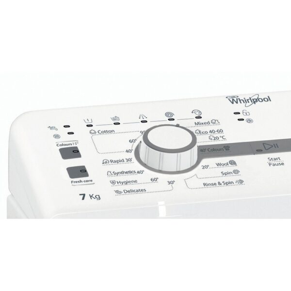 Kodumasinad | Pealtlaetav pesumasin Whirlpool TDLR7220SSEUN | Tehnomaan