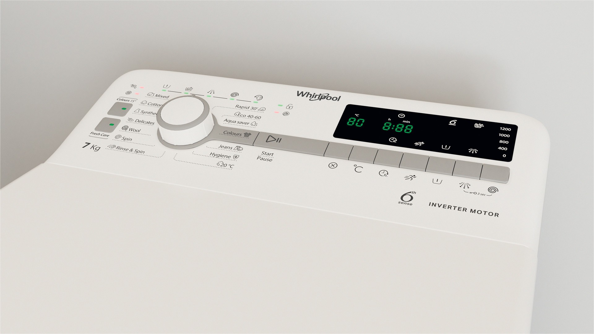 Kodumasinad | Pealtlaetav pesumasin Whirlpool TDLR7231BSEU | Tehnomaan