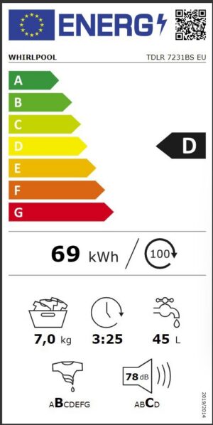 Kodumasinad | Pealtlaetav pesumasin Whirlpool TDLR7231BSEU | Tehnomaan