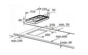Kodumasinad | Gaasiplaat Schlosser THG3151S | Tehnomaan