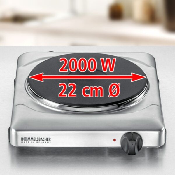 Kodumasinad | Lauapliit ühe tsooniga Rommelsbacher THS2022E | Tehnomaan