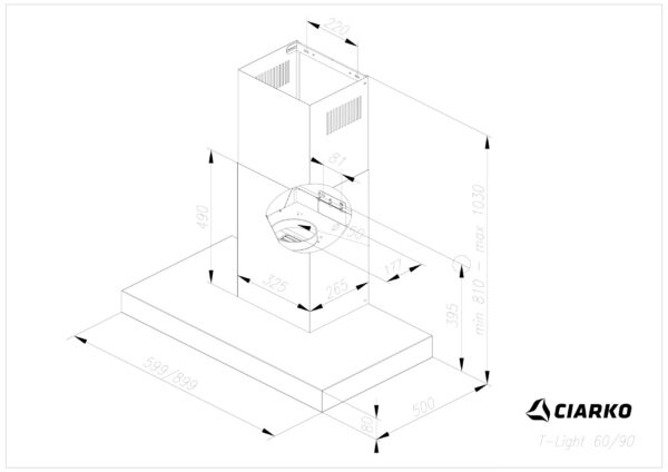 Kodumasinad | Õhupuhastaja Ciarko Design T-Light 90 | Tehnomaan